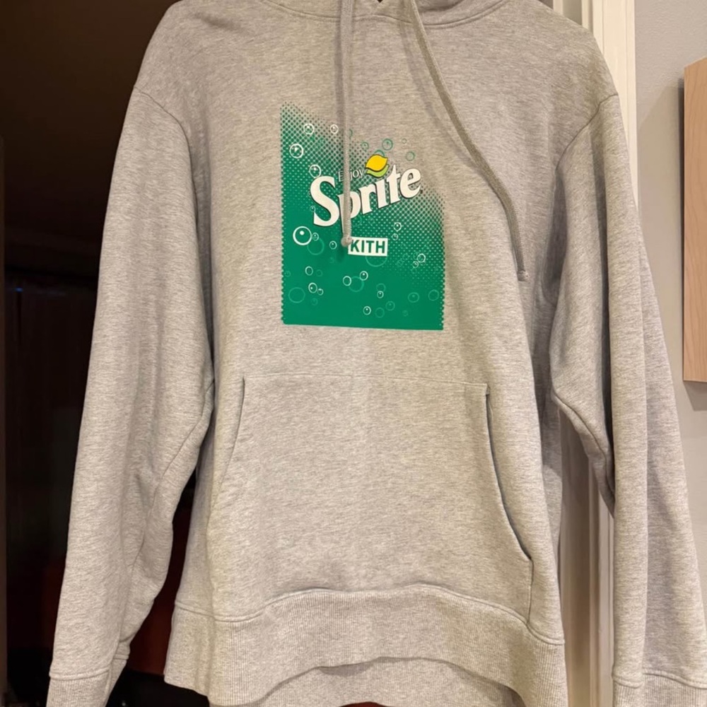 Kith x Sprite Light Gray Hoodie